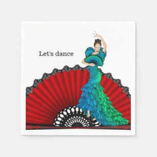 Flamenco Pappersservett