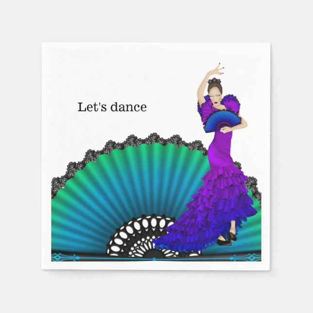 Flamenco Pappersservett (Framsidan)