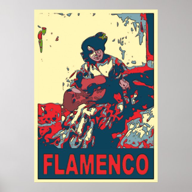 Flamenco Poster (Framsidan)