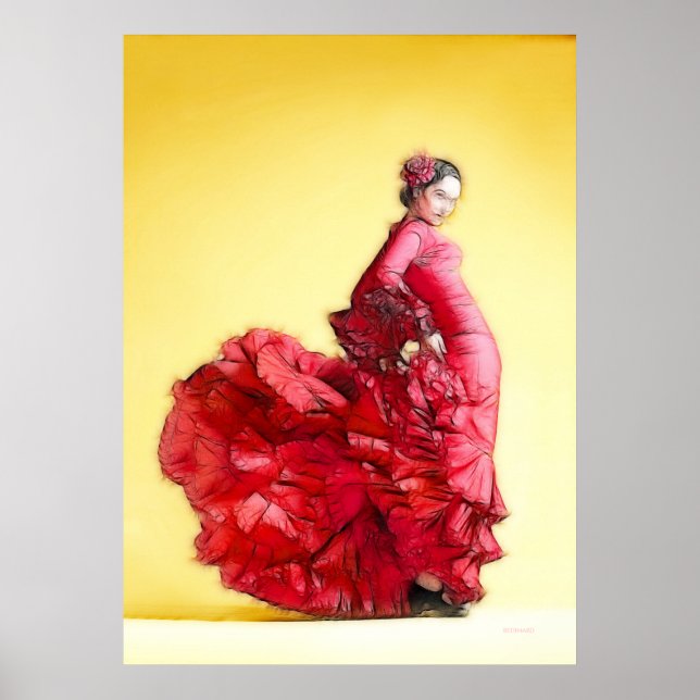 FLAMENCO POSTER (Framsidan)