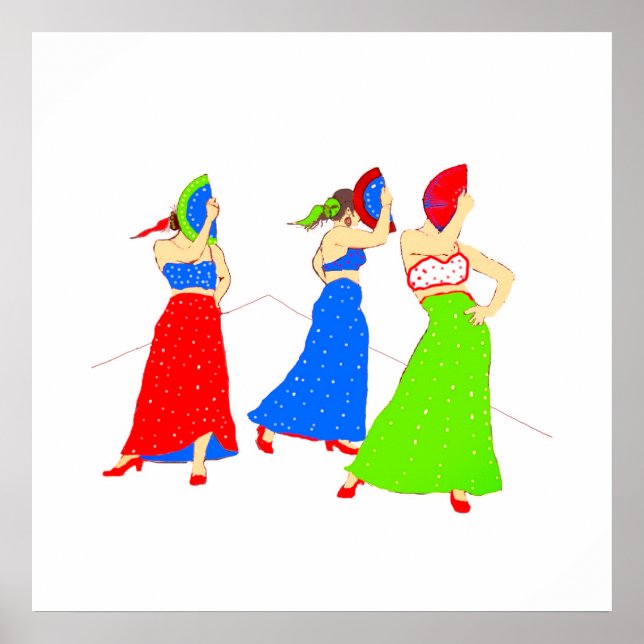 Flamenco Poster (Framsidan)