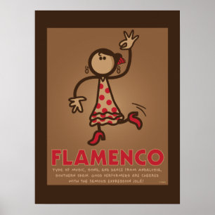 FLAMENCO poster (engelsk version)