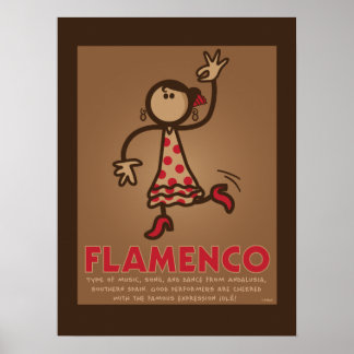 FLAMENCO poster (engelsk version)