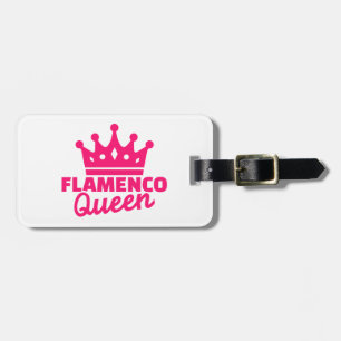 Flamenco Queen Bagagebricka