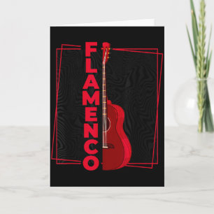 Flamenco_spansk dansgitarr_Spanien Flamenco Kort