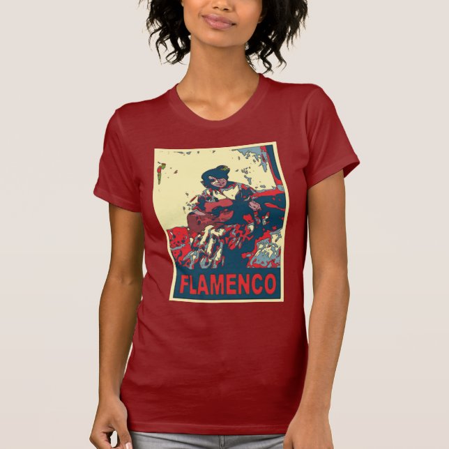 Flamenco Tee Shirt (Framsida)