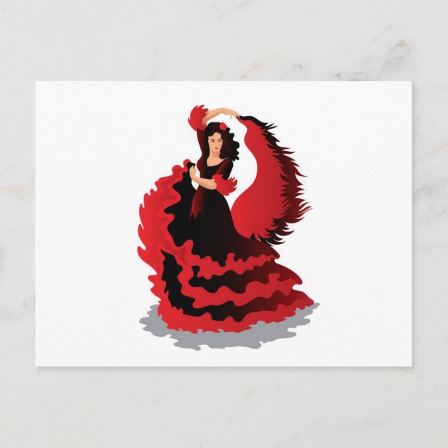 Flamenco Vykort (Framsida)
