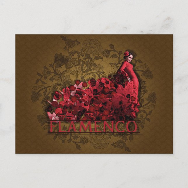 Flamenco - Vykort (Framsida)
