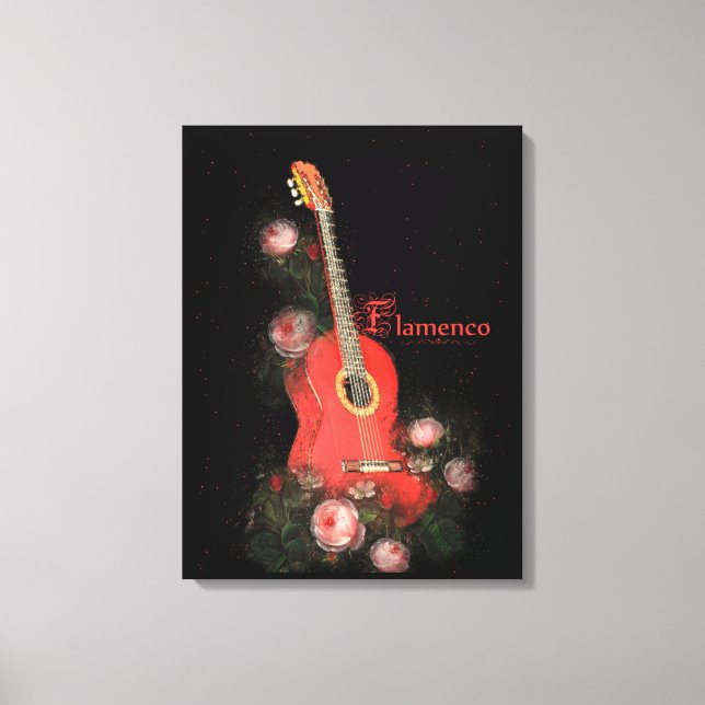 FLAMENCO - Wrapped Canvas (Framsida)