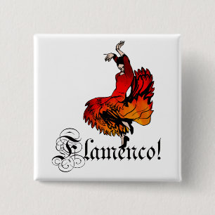 Flamencodansare Knapp