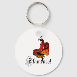 Flamencodansare Nyckelring