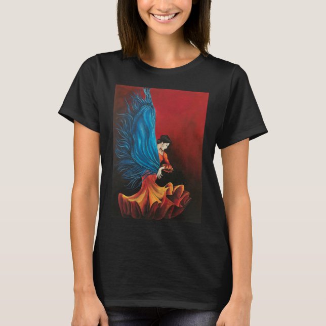 Flamencodansare T Shirt (Framsida)