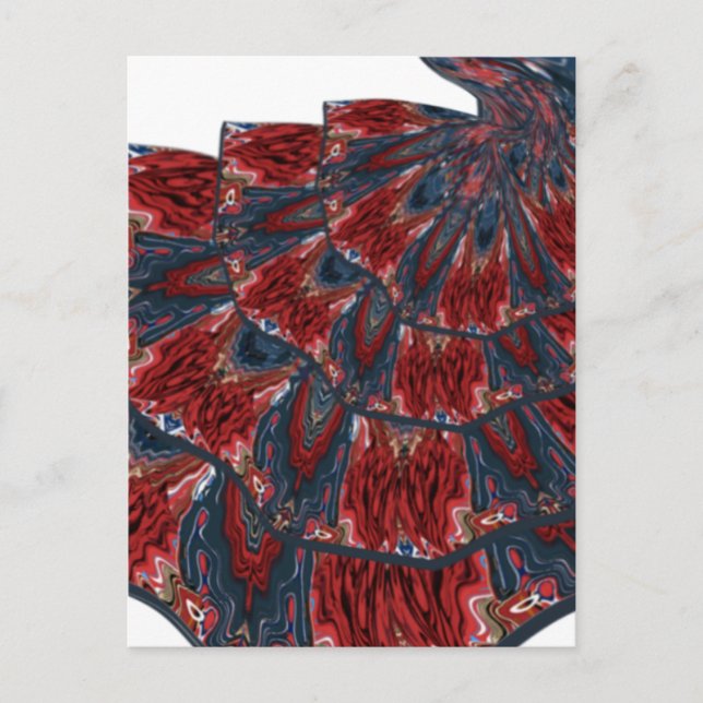 Flamencos klänning vykort (Framsida)