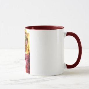Flamencosolljus Mugg