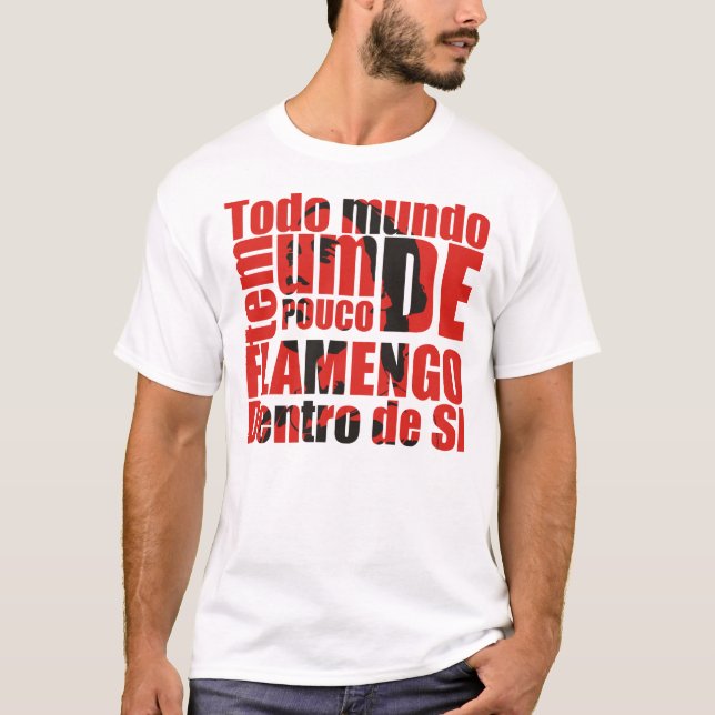 Flamengo dentro de si t shirt (Framsida)