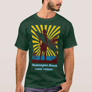 Flamengos Beach för människor som gillar strandsem T Shirt