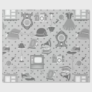 Flamer antique nostalgia gammalmodig decor presentpapper