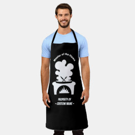 "Flames befälhavare" Personlig Apron