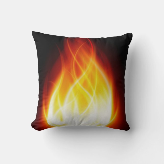Flames iPhone/iPad-fall Kudde (Framsida)