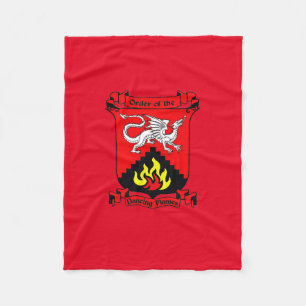 Flames Lodge Blanket Fleecefilt