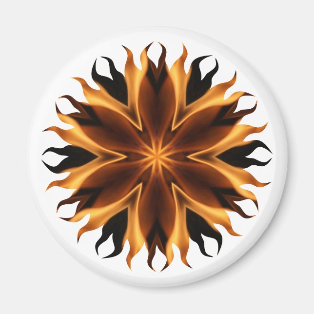 Flames Magnet (Framsidan)