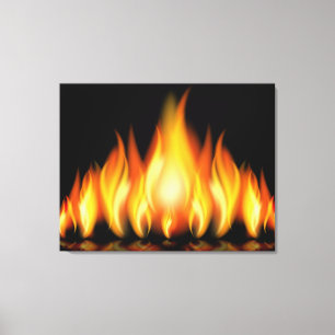 FLAMES på Canvas-serien Canvastryck