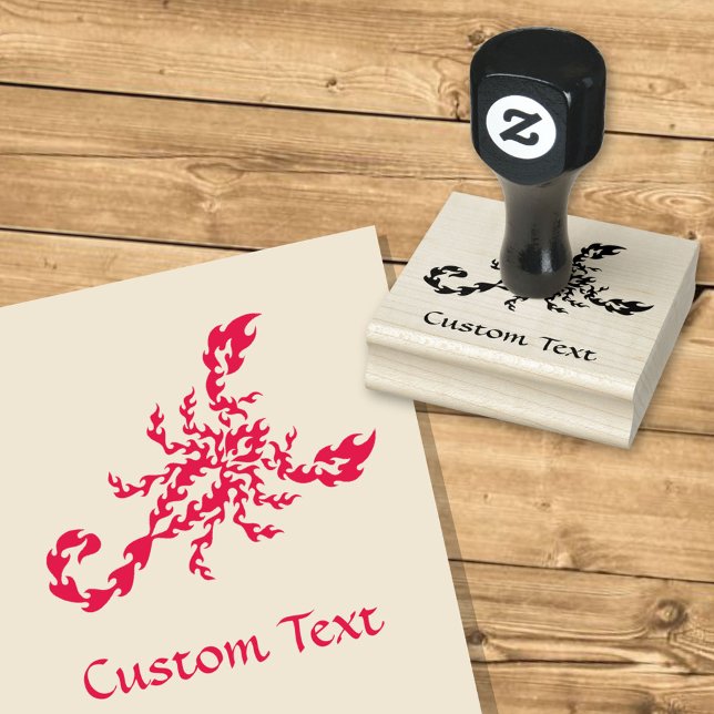 Flames Scorpion Stämpel (Skapare uppladdad)