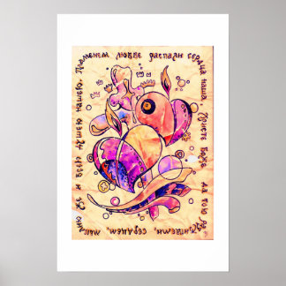 Flamet i Kärlek Poster