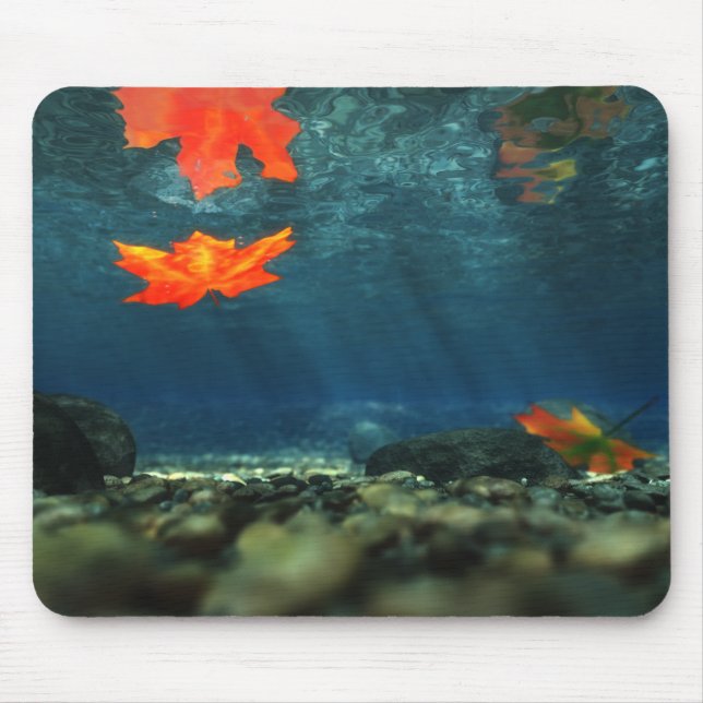 Flamet i Vatten Mousepad Musmatta (Framsidan)