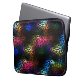 Flamfärgad främmande hjärna eller tarm? laptop fodral