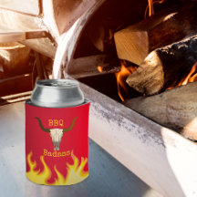 Flamfyllning av kullskullens BBQ-badass