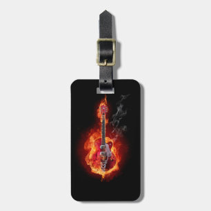 Flamgitarr Bagagebricka