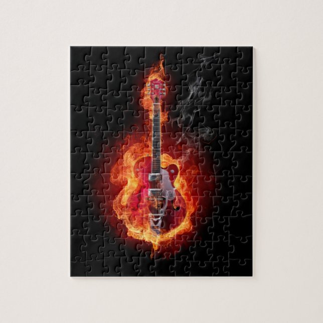 Flamgitarr Pussel (Vertikal)