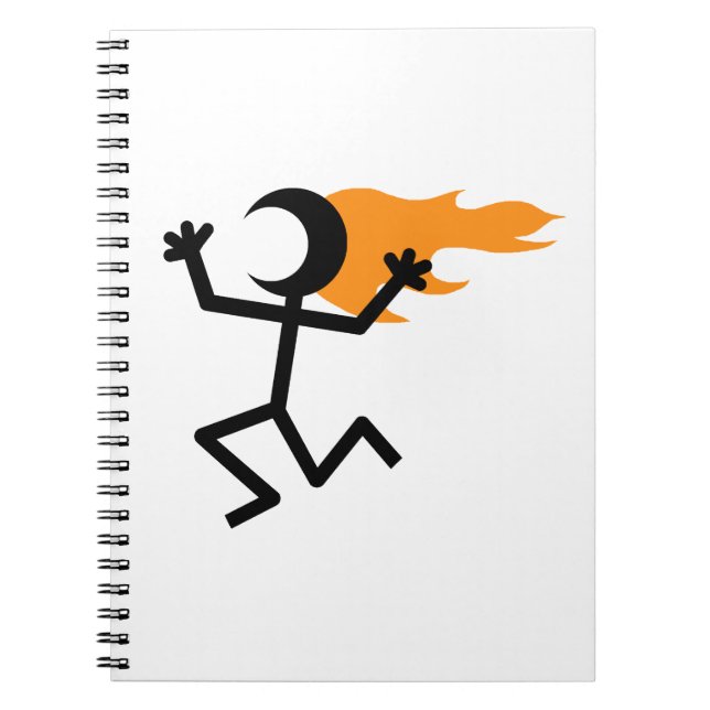 Flamhuvud Anteckningsbok (Framsidan)