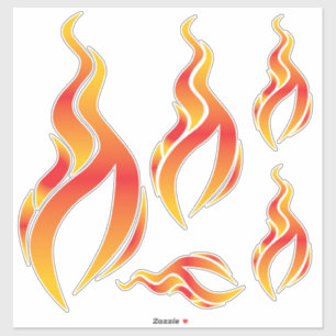 Flamikon, Logotyp Klistermärken