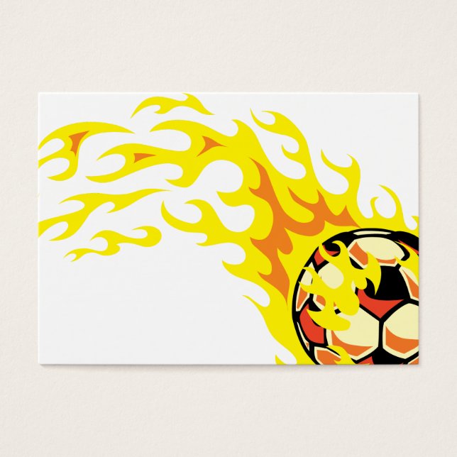 Flamin’ Ocer Ball Visitkort (Framsidan)
