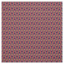 Flaming Bargello Tyg
