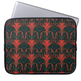 Flaming Baroque Elegance Laptop Fodral