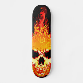 Flaming Döskalle skateboard
