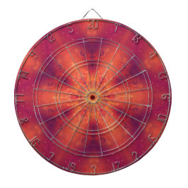 Flaming Fiery Phoenix Burning Snowflake Darttavla