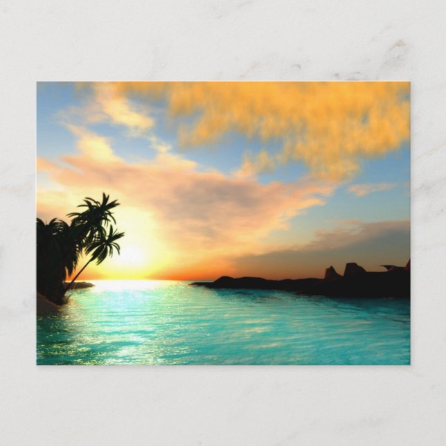 Flaming Himmel Vykort (Framsida)