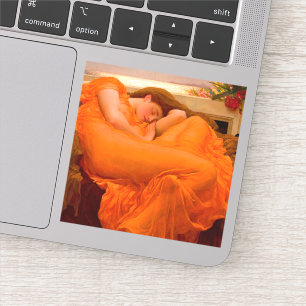 Flaming June, 1895, av Lord Frederic Leighton Klistermärken