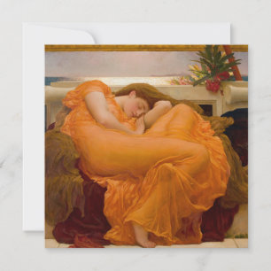 Flaming June (av Frederic Leighton) Kort