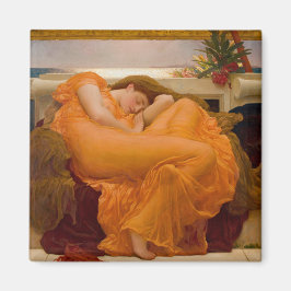 Flaming June (av Frederic Leighton) Magnet