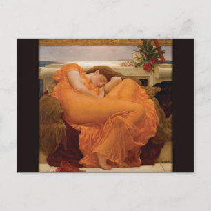 Flaming June av Frederic Leighton Vykort