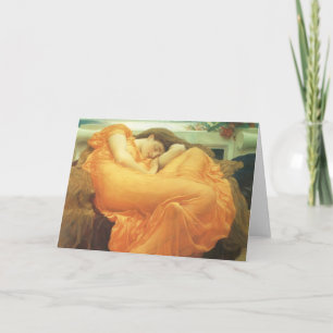Flaming June av Lord Frederic Leighton Kort