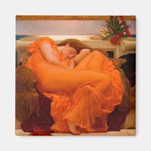 Flaming June av Lord Frederic Leighton Magnet