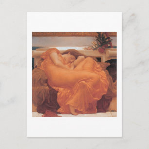 Flaming June - Lord Frederick Leighton Vykort