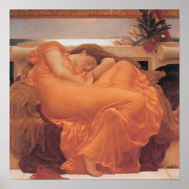 Flaming June Poster (Framsidan)