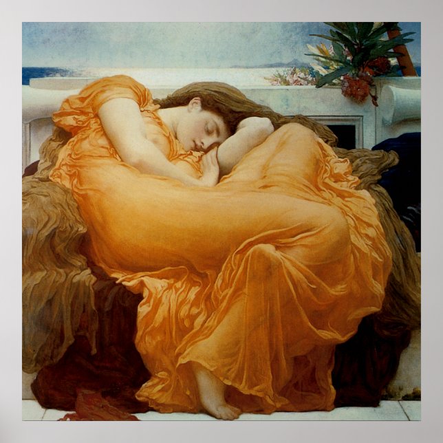 Flaming June Poster (Framsidan)